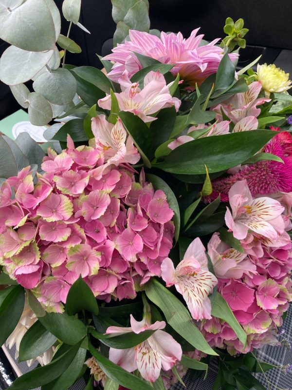 6 Ramo en color pastel