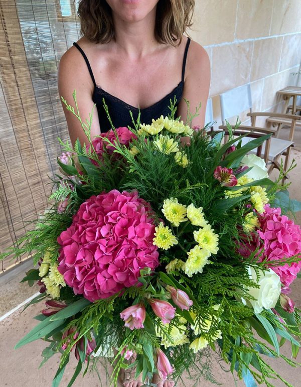 Ramo de flores colorido